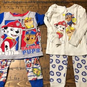 Paw Patrol pj sets